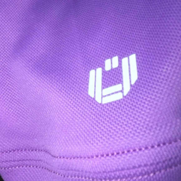 IBKUL Polo Shirt Purple Long Sleeve Men’s Size Small UPF 50+ Casual Stretch Golf - Picture 3 of 8